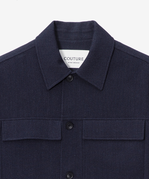 MINDBRIDGE（マインドブリッジ）の「[COUTURE]ポケット半ブルゾン（ブルゾン・メンズ・ダークネイビー・95/100/105/110）」の5枚目の写真