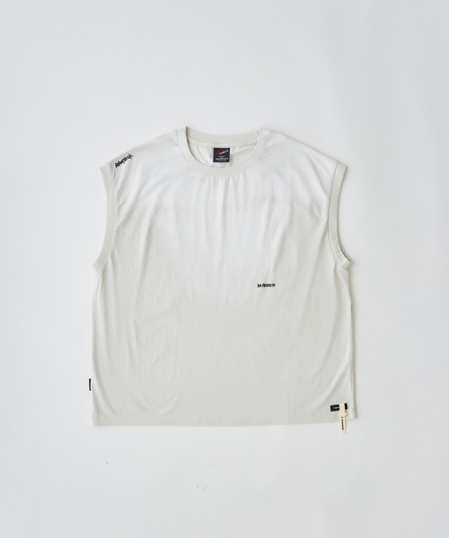 ADAM PATEK(アダムパテック)の「【ADAM PATEK/アダムパテック】gallagher sleeveless(Tシャツ/カットソー・メンズ・ピンク/グリーン/ホワイト/ブラック・1/2)」の1枚目の写真
