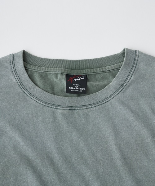 ADAM PATEK(アダムパテック)の「【ADAM PATEK/アダムパテック】gallagher sleeveless(Tシャツ/カットソー・メンズ・ピンク/グリーン/ホワイト/ブラック・1/2)」の7枚目の写真