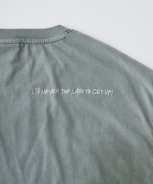 ADAM PATEK(アダムパテック)の「【ADAM PATEK/アダムパテック】gallagher sleeveless(Tシャツ/カットソー・メンズ・ピンク/グリーン/ホワイト/ブラック・1/2)」の12枚目の写真