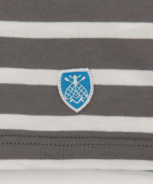 ORCIVAL(オーシバル)の「ORCIVAL | コットンレジェ ボートネック 半袖Tシャツ WOMEN(Tシャツ/カットソー・レディース・グレー系その他2/ブルー系その他/グレー系その他・1)」の9枚目の写真
