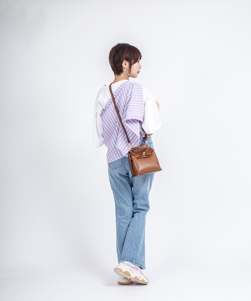 MARCO BIANCHINI(マルコビアンチーニ)の「【MARCO BIANCHINI/マルコビアンキーニ】 2WAYショルダーバッグ ハンドバッグ 本革(ショルダーバッグ・レディース・モカ/ブラウン/ブラック/アイボリー・FREE)」の14枚目の写真