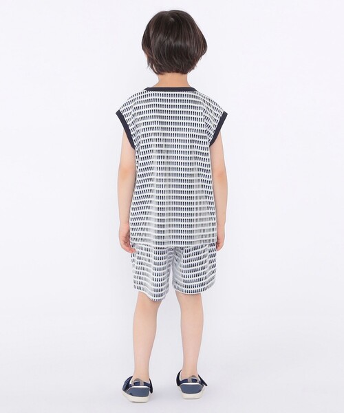 SHIPS（シップス）の「SHIPS KIDS:100～130cm / ジャカード ノースリーブ カットソー（ニット/セーター・キッズ・ネイビー/ブラウン・130/120/110/100）」の12枚目の写真