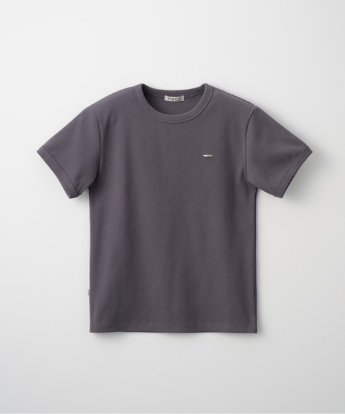 THE CLE(ザクレ)の「TIGHT RIB T-SHIRTS / タイトリブTシャツ(Tシャツ/カットソー・メンズ・ブラック/グレー・2/1)」の1枚目の写真