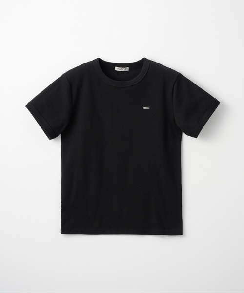 THE CLE(ザクレ)の「TIGHT RIB T-SHIRTS / タイトリブTシャツ(Tシャツ/カットソー・メンズ・ブラック/グレー・2/1)」の2枚目の写真