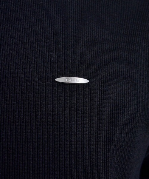 THE CLE(ザクレ)の「TIGHT RIB T-SHIRTS / タイトリブTシャツ(Tシャツ/カットソー・メンズ・ブラック/グレー・2/1)」の6枚目の写真