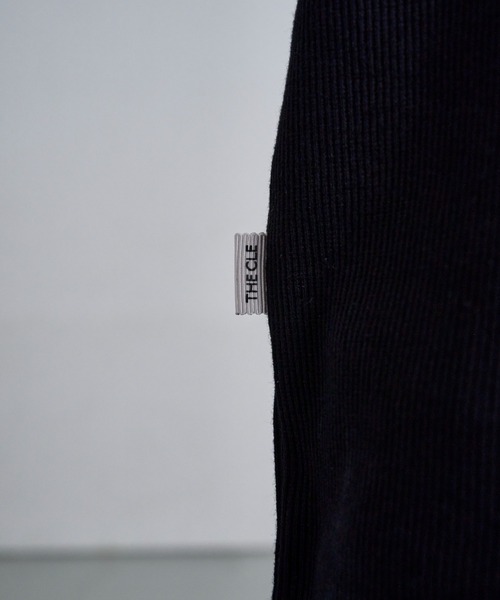 THE CLE(ザクレ)の「TIGHT RIB T-SHIRTS / タイトリブTシャツ(Tシャツ/カットソー・メンズ・ブラック/グレー・2/1)」の8枚目の写真