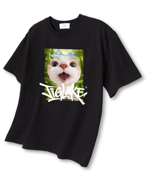 TI.GLAKE(ティーグレイク)の「サプライズオーバーサイズ半袖Tシャツブラック(Tシャツ/カットソー・メンズ・その他・LARGE/X-LARGE/XX-LARGE)」の1枚目の写真