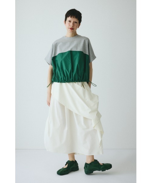 HeRIN.CYE(ヘリンドットサイ)の「Docking big tops / ドッキングビックトップス(Tシャツ/カットソー・レディース・ネイビー/ホワイト/グレー・FREE)」の18枚目の写真