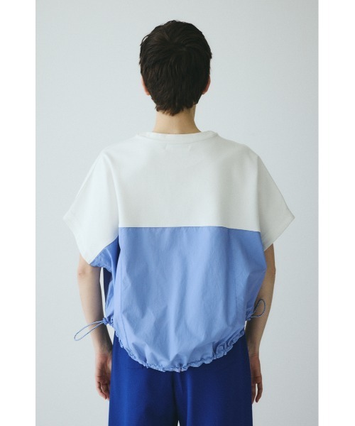 HeRIN.CYE(ヘリンドットサイ)の「Docking big tops / ドッキングビックトップス(Tシャツ/カットソー・レディース・ネイビー/ホワイト/グレー・FREE)」の9枚目の写真