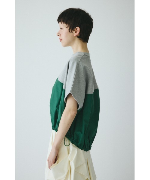 HeRIN.CYE(ヘリンドットサイ)の「Docking big tops / ドッキングビックトップス(Tシャツ/カットソー・レディース・ネイビー/ホワイト/グレー・FREE)」の20枚目の写真