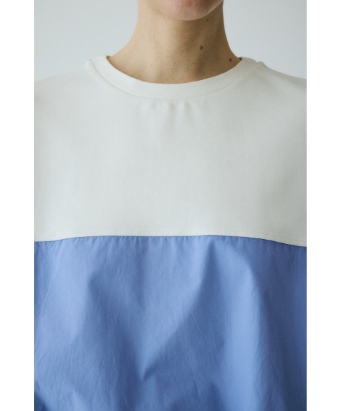 HeRIN.CYE(ヘリンドットサイ)の「Docking big tops / ドッキングビックトップス(Tシャツ/カットソー・レディース・ネイビー/ホワイト/グレー・FREE)」の11枚目の写真