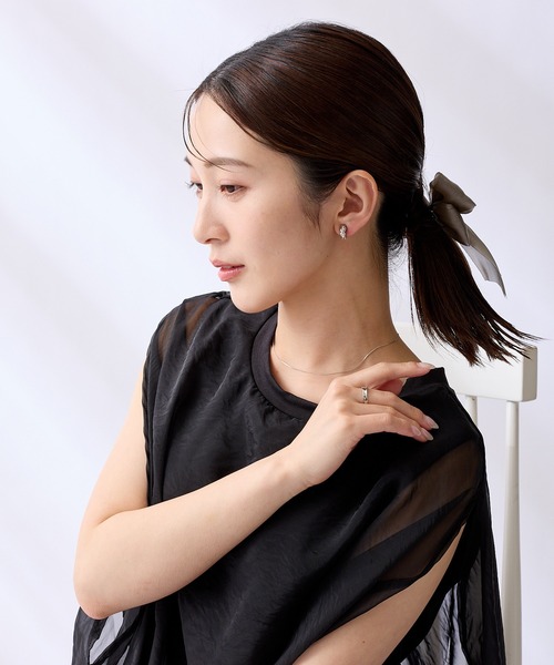 CALIN STANDARD(カリンスタンダード)の「◆金属アレルギー対応◆◆made in japan◆【痛くない】【落ちにくい】【片手で簡単】 ダイヤライン マグネットイヤリング(イヤリング・レディース・ゴールド/シルバー・FREE)」の11枚目の写真
