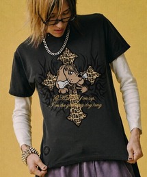 【GALFY】マジマブ☆TEE / 【ガルフィー】刺しゅうロゴトライバル半袖Tシャツ