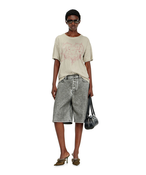 DIESEL(ディーゼル)の「ウィメンズ Tシャツ T-NORMY-AA4(Tシャツ/カットソー・レディース・ホワイト/ベージュ系その他・X-SMALL/SMALL/LARGE/MEDIUM/XX-SMALL)」の7枚目の写真