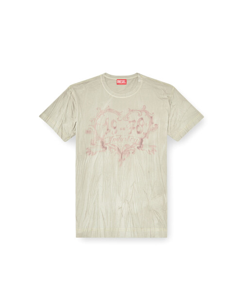 DIESEL(ディーゼル)の「ウィメンズ Tシャツ T-NORMY-AA4(Tシャツ/カットソー・レディース・ホワイト/ベージュ系その他・X-SMALL/SMALL/LARGE/MEDIUM/XX-SMALL)」の10枚目の写真