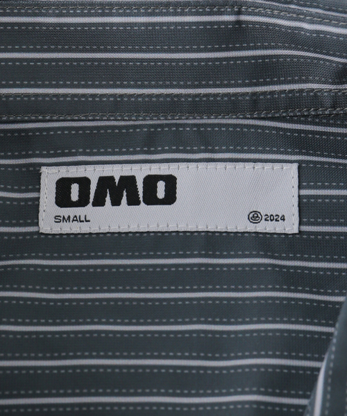 PULP/417EDIFICE(パルプフォーワンセブンエディフィス)の「OMO / オモ Double Layer Shirt(シャツ/ブラウス・レディース・チャコールグレー・SMALL)」の5枚目の写真