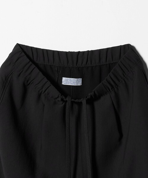 UNITED ARROWS & SONS by DAISUKE OBANA(ユナイテッドアローズアンドサンズバイダイスケオバナ)の「<D.O UNITED ARROWS BY DAISUKE OBANA>Ⅰ 1P WIDE TPD PANTS BLK 26SS/ワイドパンツ(その他パンツ・メンズ・ブラック・M/S/L/XL)」の10枚目の写真