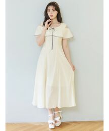 2WAYロングフレアワンピース