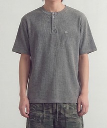 SAINTPAIN | 【UNISEX】SAINTPAIN／ワッフルヘンリーネックT(Tシャツ/カットソー)