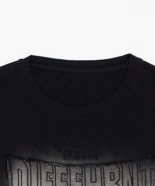 Figments(フィグメンツ)の「フェードドロストパッチT(Tシャツ/カットソー・レディース・ブラック・FREE)」の7枚目の写真