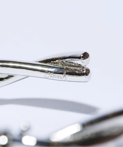 glamb（グラム）の「Barbed Wire Half Bangle / バーブドワイアーハーフバングル（バングル/リストバンド・メンズ・シルバー・M/L）」の7枚目の写真