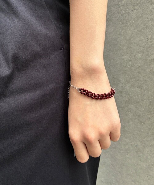 and cloud(アンドクラウド)の「Colored Bracelet M(ブレスレット・レディース・ブルー/レッド/ピンク/グリーン/オレンジ/イエロー/パープル・FREE)」の9枚目の写真