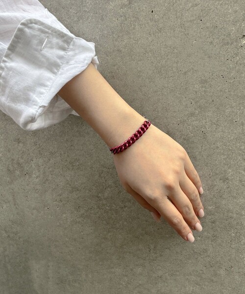 and cloud(アンドクラウド)の「Colored Bracelet M(ブレスレット・レディース・ブルー/レッド/ピンク/グリーン/オレンジ/イエロー/パープル・FREE)」の11枚目の写真