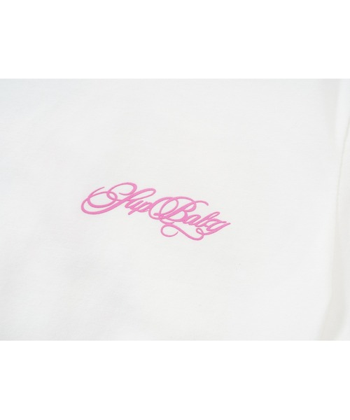 SupBaby by SUPPLIER(サプベイビーバイサプライヤー)の「Tシャツ|Baby Cross Tee|SupBaby by SUPPLIER(Tシャツ/カットソー・レディース・ライトピンク/ライトブルー/ブラック/ホワイト・MEDIUM/SMALL)」の5枚目の写真