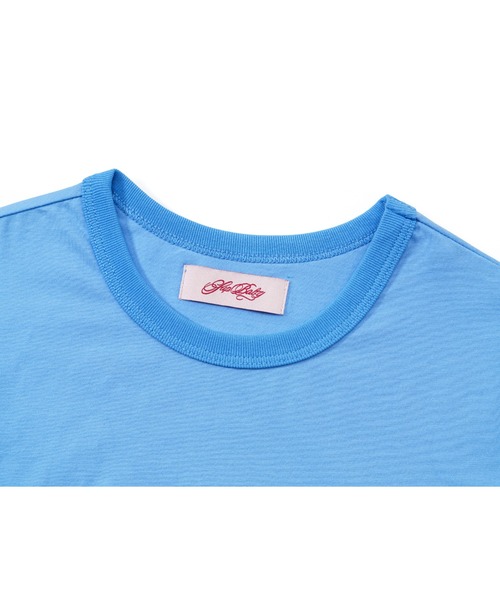 SupBaby by SUPPLIER(サプベイビーバイサプライヤー)の「Tシャツ|Baby Cross Tee|SupBaby by SUPPLIER(Tシャツ/カットソー・レディース・ライトピンク/ライトブルー/ブラック/ホワイト・MEDIUM/SMALL)」の19枚目の写真