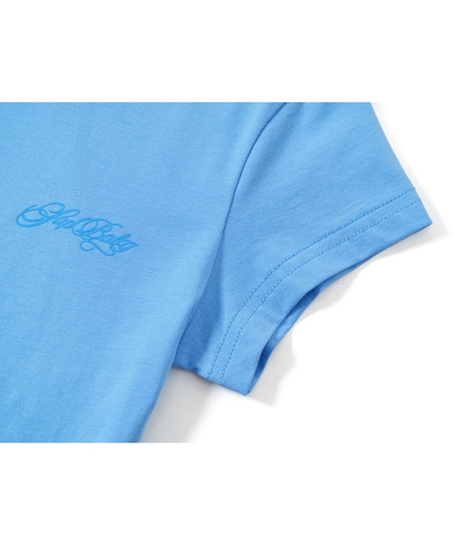SupBaby by SUPPLIER(サプベイビーバイサプライヤー)の「Tシャツ|Baby Cross Tee|SupBaby by SUPPLIER(Tシャツ/カットソー・レディース・ライトピンク/ライトブルー/ブラック/ホワイト・MEDIUM/SMALL)」の20枚目の写真