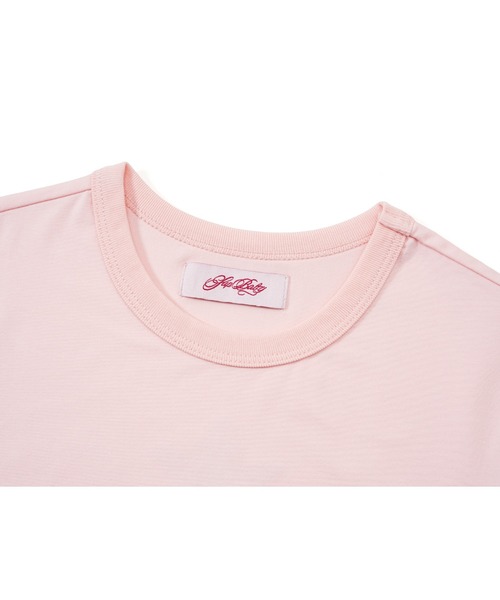 SupBaby by SUPPLIER(サプベイビーバイサプライヤー)の「Tシャツ|Baby Cross Tee|SupBaby by SUPPLIER(Tシャツ/カットソー・レディース・ライトピンク/ライトブルー/ブラック/ホワイト・MEDIUM/SMALL)」の13枚目の写真