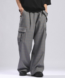 RAGEBLUE | Check Pattern Cargo Easy Pants/チェックカーゴイージーパンツ(カーゴパンツ)