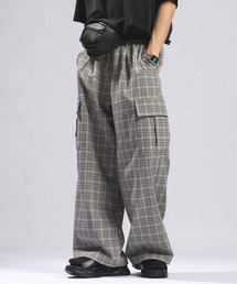 RAGEBLUE | Check Pattern Cargo Easy Pants/チェックカーゴイージーパンツ(カーゴパンツ)