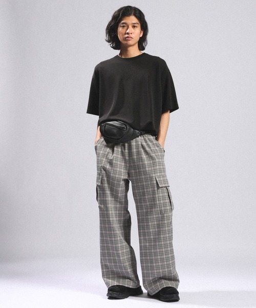 RAGEBLUE(レイジブルー)の「Check Pattern Cargo Easy Pants/チェックカーゴイージーパンツ(カーゴパンツ・メンズ・ピンク系その他/ブルー系その他・MEDIUM/LARGE)」の16枚目の写真