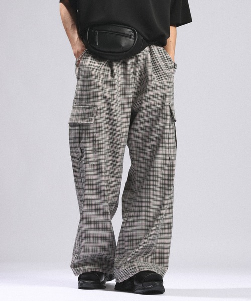 RAGEBLUE(レイジブルー)の「Check Pattern Cargo Easy Pants/チェックカーゴイージーパンツ(カーゴパンツ・メンズ・ピンク系その他/ブルー系その他・MEDIUM/LARGE)」の21枚目の写真