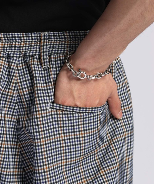 RAGEBLUE(レイジブルー)の「Check Pattern Cargo Easy Pants/チェックカーゴイージーパンツ(カーゴパンツ・メンズ・ピンク系その他/ブルー系その他・MEDIUM/LARGE)」の7枚目の写真