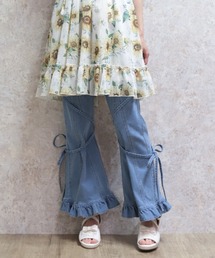 axes femme | リボン付ストレッチデニムＰＴ(その他パンツ)