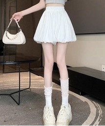 ウエストゴムバルーンショートパンツ