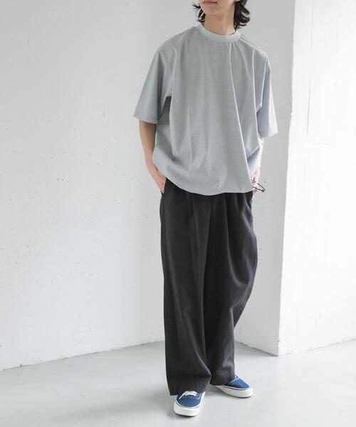 FORK&SPOON（フォークアンドスプーン）の「FORK&SPOON　コットンナイロンイージーパンツ（その他パンツ・メンズ・ブラック・4/5）」の8枚目の写真