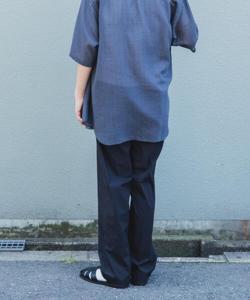 FORK&SPOON（フォークアンドスプーン）の「FORK&SPOON　コットンナイロンイージーパンツ（その他パンツ・メンズ・ブラック・4/5）」の12枚目の写真