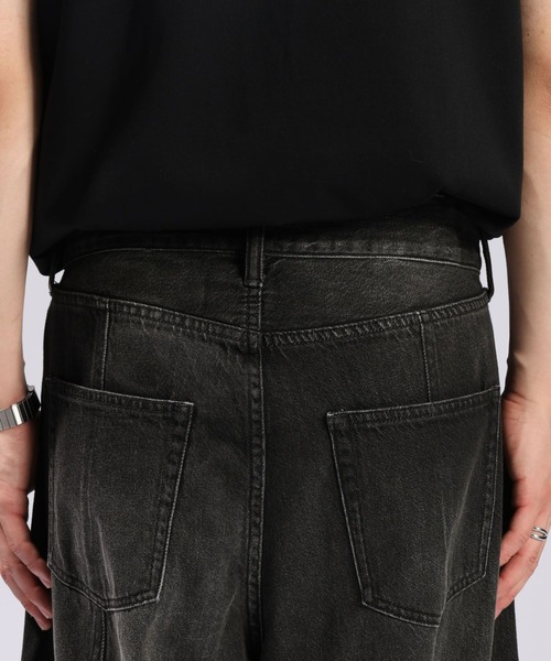 RAGEBLUE(レイジブルー)の「FRONT METAL BUTTON 10oz DENIM BARREL PANTS/フロントメタルボタン10ozデニムバレルパンツ(デニムパンツ・メンズ・ブルー/グレー・LARGE/MEDIUM)」の18枚目の写真