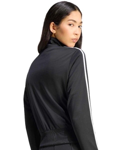 adidas(アディダス)の「adidas FIREBIRD CLASSIC TRACK TOP / アディダス ファイヤーバード クラシック トラックトップ(ジャージ・レディース・ブラック・S/M/L)」の2枚目の写真