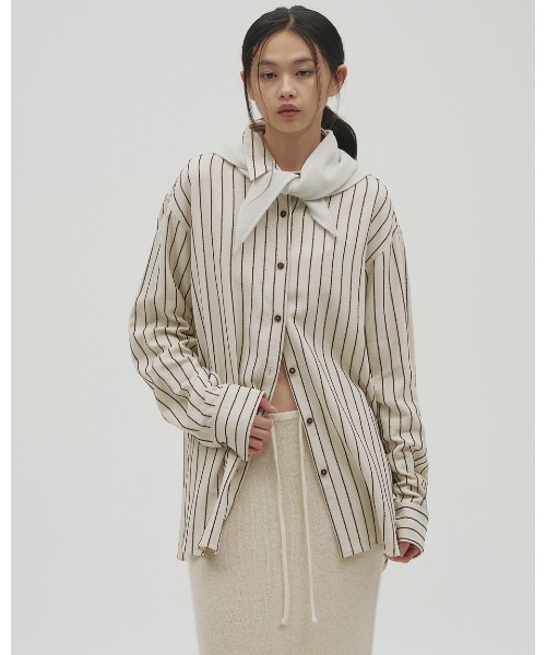 TODAYFUL(トゥデイフル)の「Softwool Scarf(バンダナ/スカーフ・レディース・チャコールグレー/ミント・FREE)」の17枚目の写真
