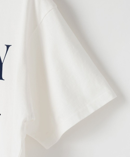 LOWRYS FARM(ローリーズファーム)の「MICKEY/フラッグT 903289(Tシャツ/カットソー・レディース・ネイビー/ホワイト・FREE)」の11枚目の写真