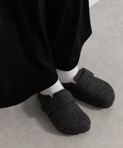 THE GOODLAND MARKET(ザグッドランドマーケット)の「BIRKENSTOCK Loma FE Anthracite LAF-narrow(サンダル・レディース・チャコールグレー・36/38/37)」の1枚目の写真