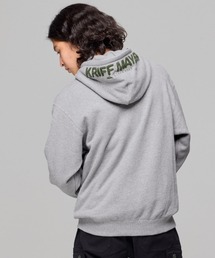 KRIFF MAYER（クリフメイヤー）の「サガラ刺繍裏起毛パーカー(フードロゴ)（スウェット）」