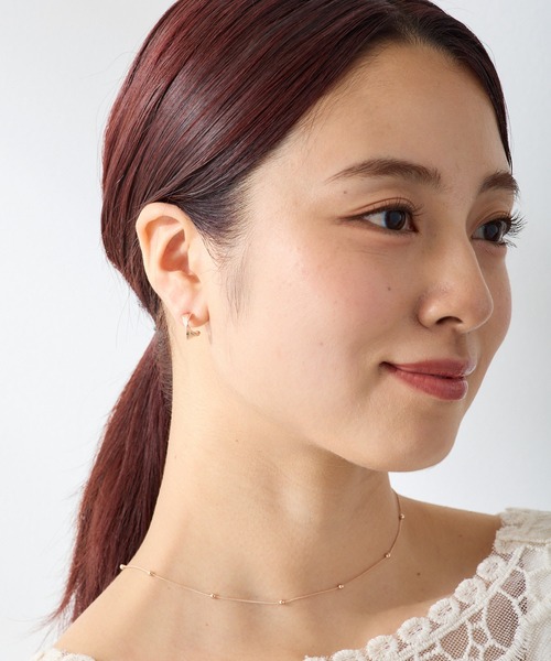 CALIN STANDARD(カリンスタンダード)の「◆金属アレルギー対応◆◆made in japan◆ 【高品質ポスト】【純金・純銀厚メッキ】ツイストシャイン ジルコニアセラミックポストピアス(ピアス(両耳用)・レディース・ゴールド/ピンクゴールド/シルバー・FREE)」の14枚目の写真