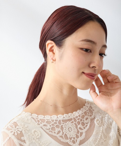 CALIN STANDARD(カリンスタンダード)の「◆金属アレルギー対応◆◆made in japan◆ 【高品質ポスト】【純金・純銀厚メッキ】ツイストシャイン ジルコニアセラミックポストピアス(ピアス(両耳用)・レディース・ゴールド/ピンクゴールド/シルバー・FREE)」の16枚目の写真