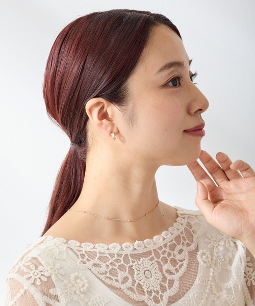 CALIN STANDARD(カリンスタンダード)の「◆金属アレルギー対応◆◆made in japan◆ 【高品質ポスト】【純金・純銀厚メッキ】ツイストシャイン ジルコニアセラミックポストピアス(ピアス(両耳用)・レディース・ゴールド/ピンクゴールド/シルバー・FREE)」の17枚目の写真